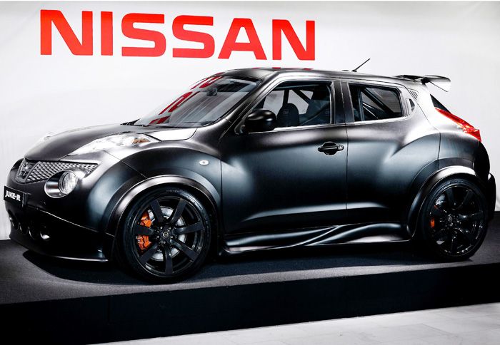 Η Nissan παρουσίασε το ένα από τα δύο πρωτότυπα Juke-R που ετοιμάζει.